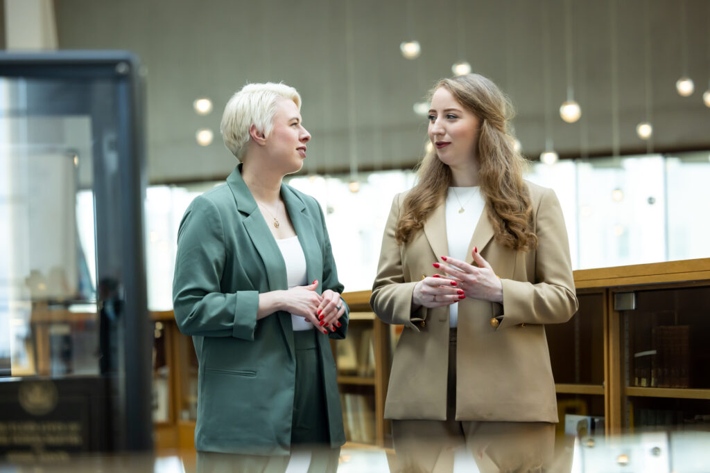 Rhona Togher and Eimear O'Carroll of Lios Group